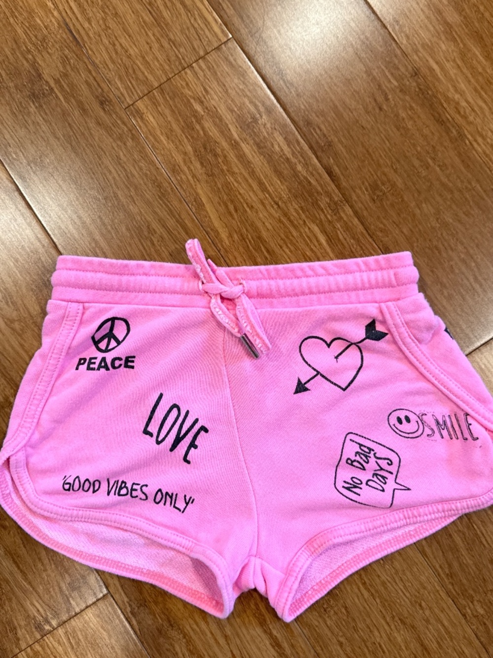 Girls hot pink shorts